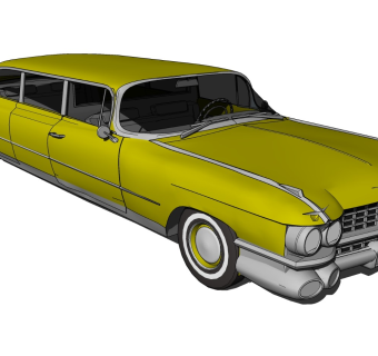 超精细汽车模型 程度来看 cadd limo